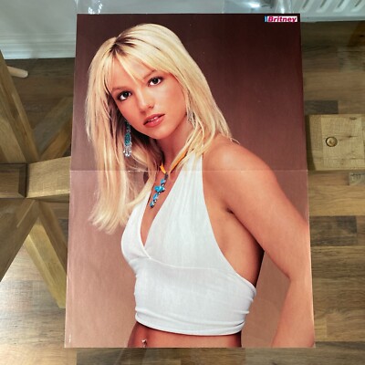 Britney Spears Memorabilia A3 Vintage Magazine Poster