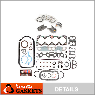 Engine Re-Ring Kit Fit 88-97 Honda Isuzu Amigo Rodeo 2.6L SOHC
