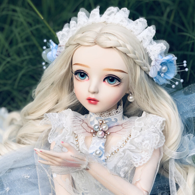 BJD 1/3 Ball Jointed Doll 60cm Handpainted Makeup Full Set