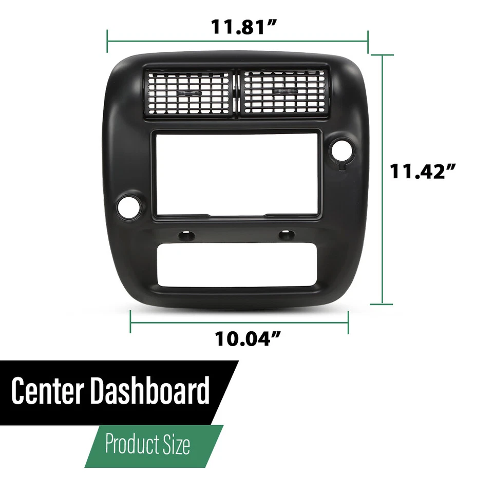 Center Dashboard Dash Radio Panel Fit For 1997-06 Ford Ranger 1997-01 Explorer - Image 3 of 4