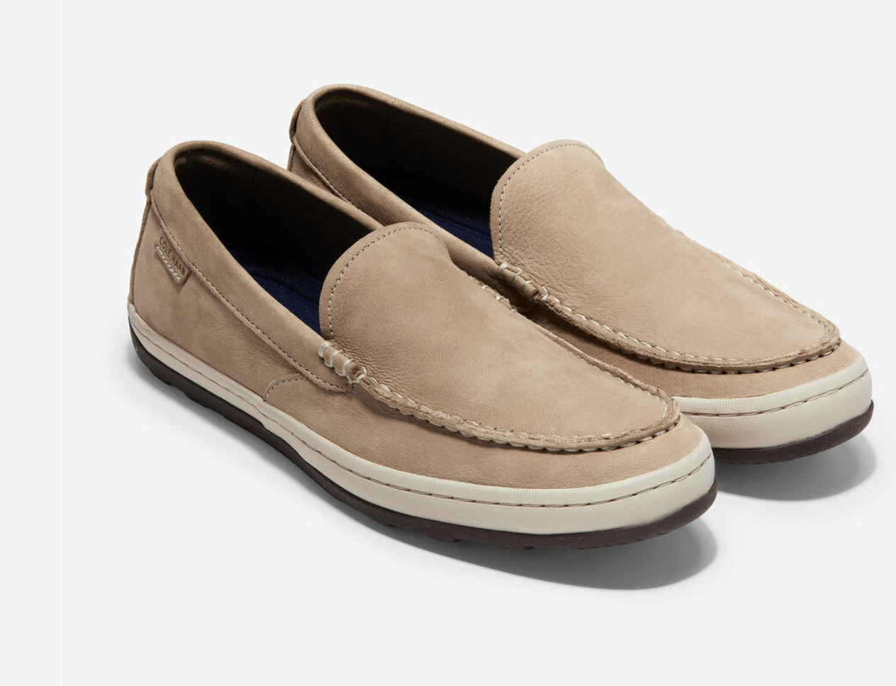 COLE HAAN Claude Venetian Nubuck Loafer 
