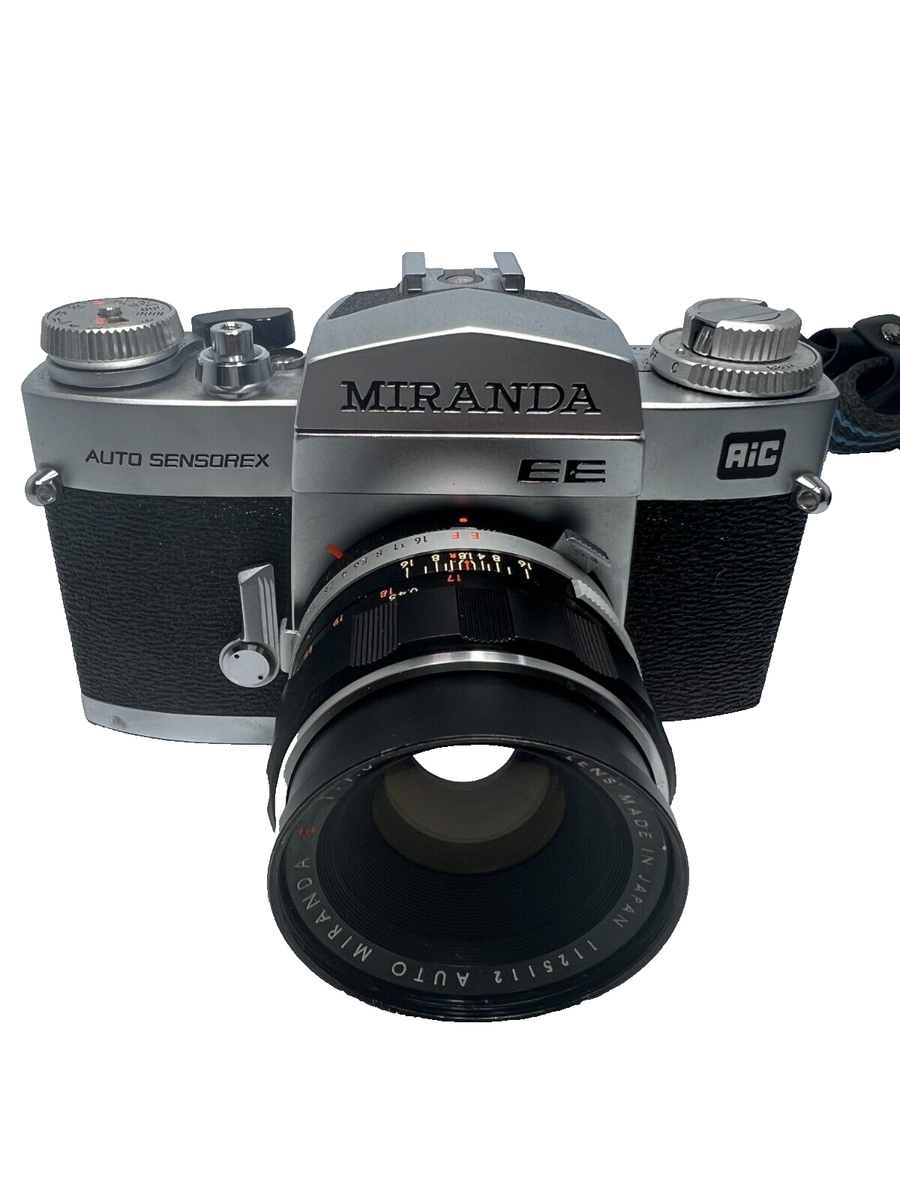 【現状品】MIRANDAフィルムカメラAUTO SENSOREX EE レンズ付 Miranda Sensorex EE 35mm Film Camera with Miranda EC Auto 50mm f1
