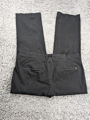 Banana Republic Pants Women 10 Black Preppy Classiccore Normcore Casual Career