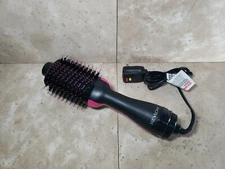 Revlon 1100W Hair Dryer and Volumizer Hot Air Brush Black