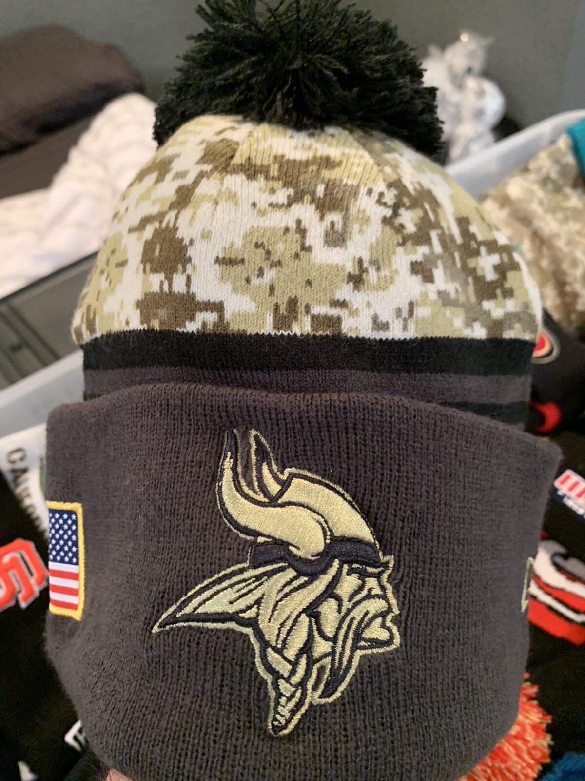 vikings salute to service hat