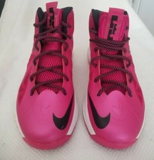 Nike lebron x 10 GS Fireberry Pink 543564 600 size 7 youth