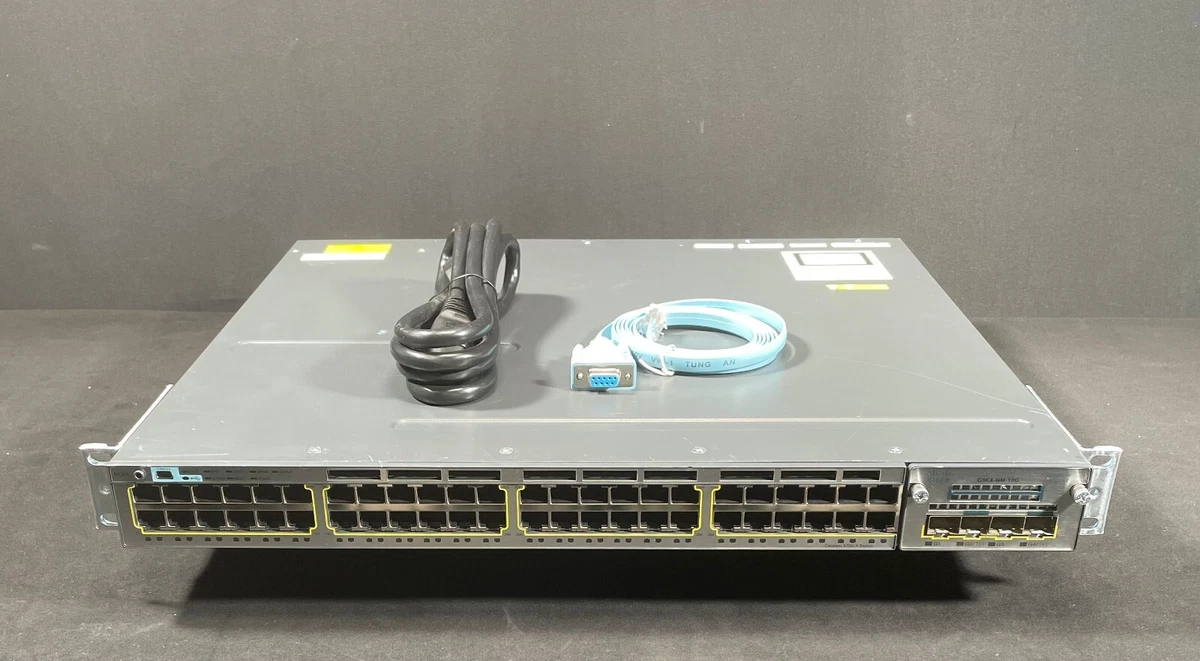 Cisco Catalyst 3750-X 48 Network Switches for sale | eBay