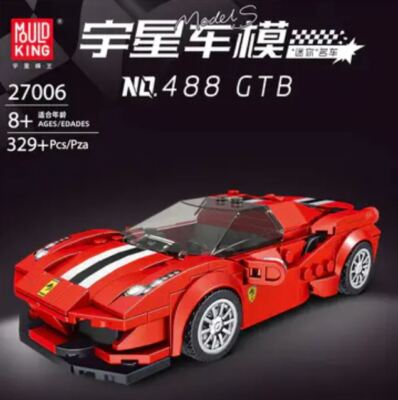 Mould King 27006 Ferrari 488 GTB with 329 pieces