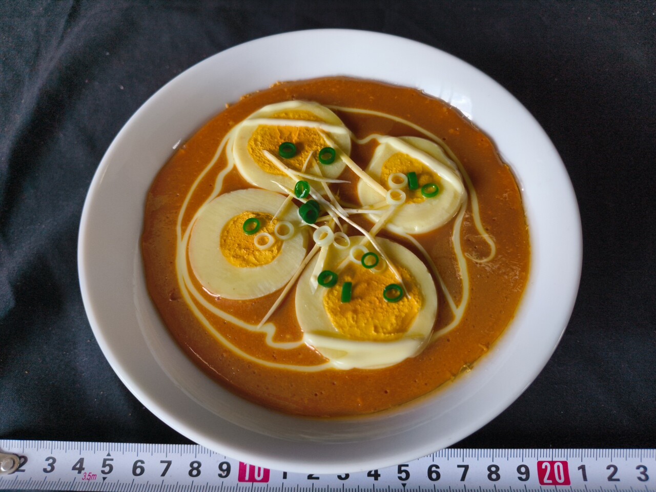 Künstlerisch Ei Brauner Soße Teller Chinesisch Essen Kopie Kunst Display Japan-7
