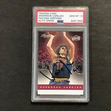 2012-13 Panini Prestige #134 Anderson Varejao Signed Card AUTO 10 PSA Slabbed Ca
