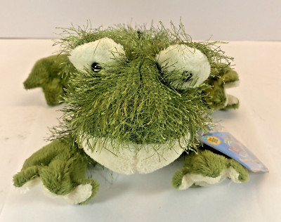 Ganz Webkinz Green Frog Plush 8  New w/Tag CODE