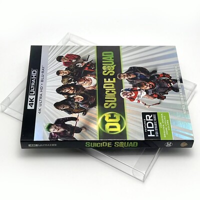 Suicide Squad (2016) 4K Ultra HD Blu-ray US Release w/ULTRA RARE SLIPCOVER   A++