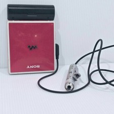 Sony MD Walkman MZ-E620 E520 MDLP MD player Pink Powers On AS-IS