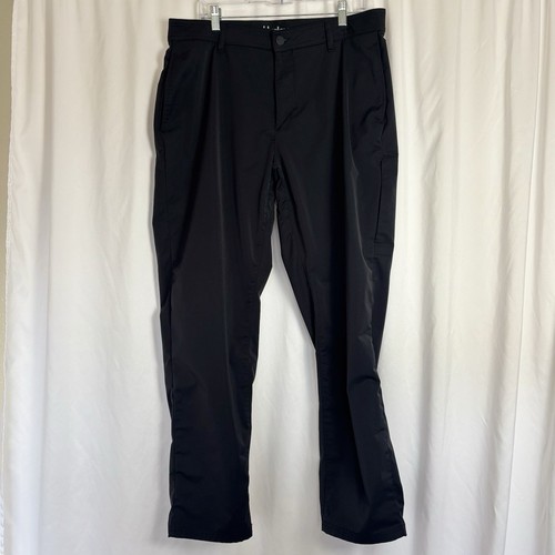 Hurley Jet Set Tech Pant Black Men's Size 38x32 workout travel athletic leisure - Picture 4 of 12