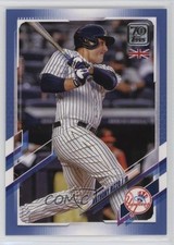 2021 Topps UK Edition Blue 40/75 Anthony Rizzo #95 my8