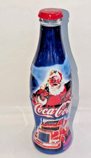 seltene Coca-Cola Flasche 2002 Weihnachtsedition Glas 0,25 , Unge&ouml;ffnet !