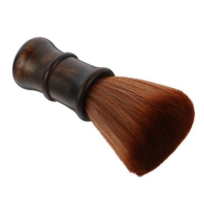 Tragbarer Reinigungspinsel mit Holzgriff Hair Salon Hals Duster