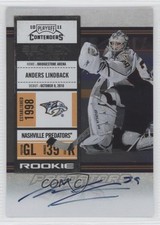 2010-11 Panini Playoff Contenders Rookie Ticket Anders Lindback #143 Auto 0f8