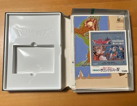 Dragon Quest IV 4 Michibiki no Sho Limited Edition Famicom Nintendo Japanese