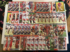 (120) Tom Rathman Football Cards Base San Francisco 49ers Lot Collection