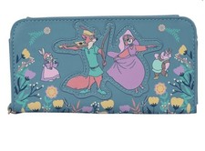 Cartera Floral Loungefly Disney Robin Hood Folk Sherwood Forest Friends Exclusiva
