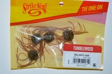 strike king tumbleweed floatin' 3" 4 per pack dice bait smallmouth candy