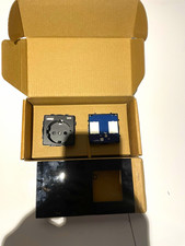 BSEED Smart Home Steckdose Schuko Typ F Unterputz Glas schwarz 16A