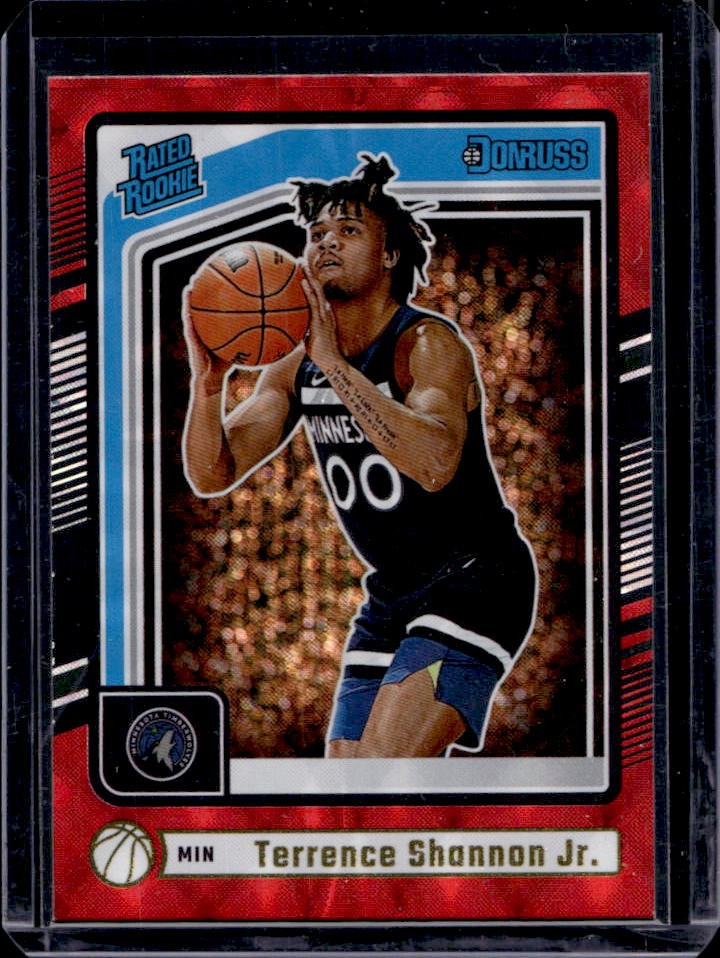 2024-25 Donruss Terrence Shannon Jr. Red Wedges Rated Rookie #226