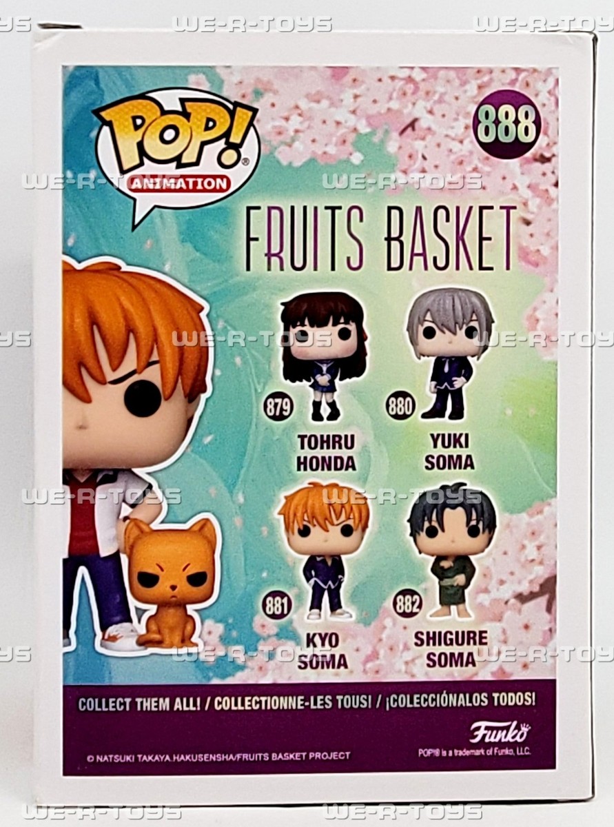 ♡kyo-ka♡♡ Funko POP Animation Fruits Basket Kyo with Cat 888 Vinyl Figure