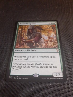Beast Whisperer Commander 2020 NM MTG Magic the Gathering 