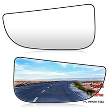 Lower Left  Right Side Convex Mirror Glass Fits for 2009-2020 Dodge Ram 1500,