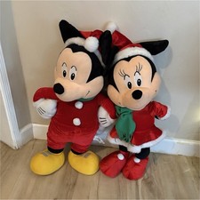 Disney Mickey Mouse Minnie Mouse Christmas Plush Toys