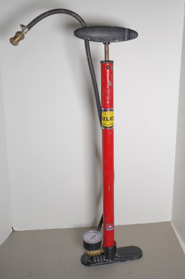 #ad Vintage Silca Track Pump RED 240psi 16 bar Italy of Columbus Tubi Speciali Tra $39.00