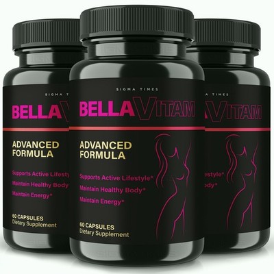 BellaVitam Capsules, Daily Nutritional Supplement for Body Wellness - 3 Pack