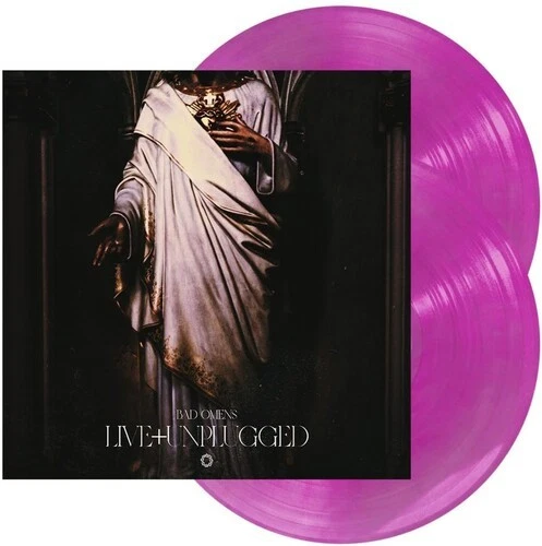 Bad Omens – Live + Unplugged - Neon Violet & Mint Galaxy 2 LP Vinyl Recorda -NEW
