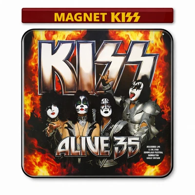 Magnet KISS – Aimant Frigo Album Hard Rock Alive 35 - Photo 1/4