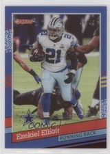 2021 Panini Clearly Donruss Retro 1991 Red 49/49 Ezekiel Elliott #91-3 4g8
