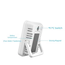 For Office Environment Digital Thermo-Hygrometer Accurate Built-In Sensor
