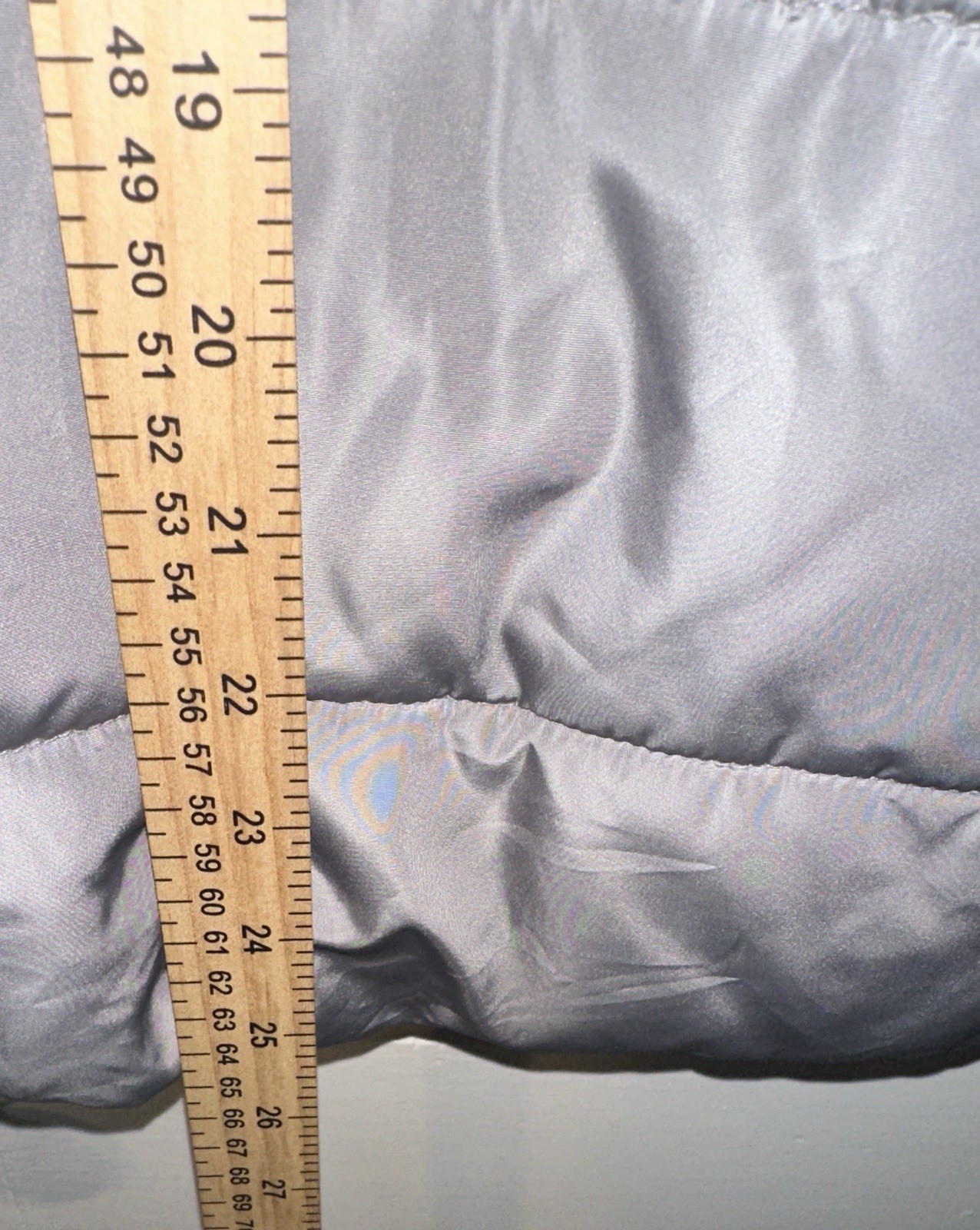 Calvin Klein Women's Full Zip Gray Puffer Knit Outerwear Vest Size 3X Warm Cozy