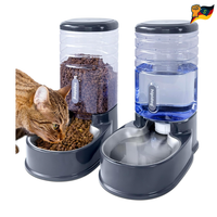 Fairy Tale Automatischer Futterspender 3,8 L, Wasserspender Katzen Grau, 3,8L