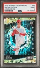 SHOHEI OHTANI 2018 PANINI CYBER MONDAY CRACKED ICE ROOKIE 7/10 PSA 9 #37 RC RARE