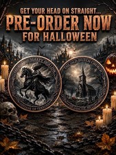 Sleepy Hollow Headless Horseman 1 oz .999 Copper Round 5,000 Mintage PRESALE