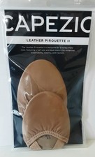 Capezio Leather Pirouette II Dance Shoes XS Nude New 