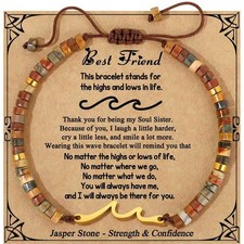 Best Friend Birthday Gifts for Women, Friendship Bracelets Gifts for Women Chris