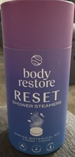 Body Restore RESET Spring Botanical Mix Shower Steamers Aromatherapy 6 Tablets