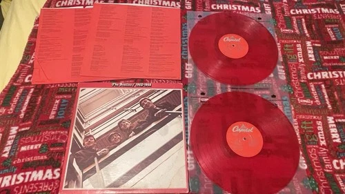 The Beatles 2 LP Record Red Vinyl 1962-1966 Capitol 1978