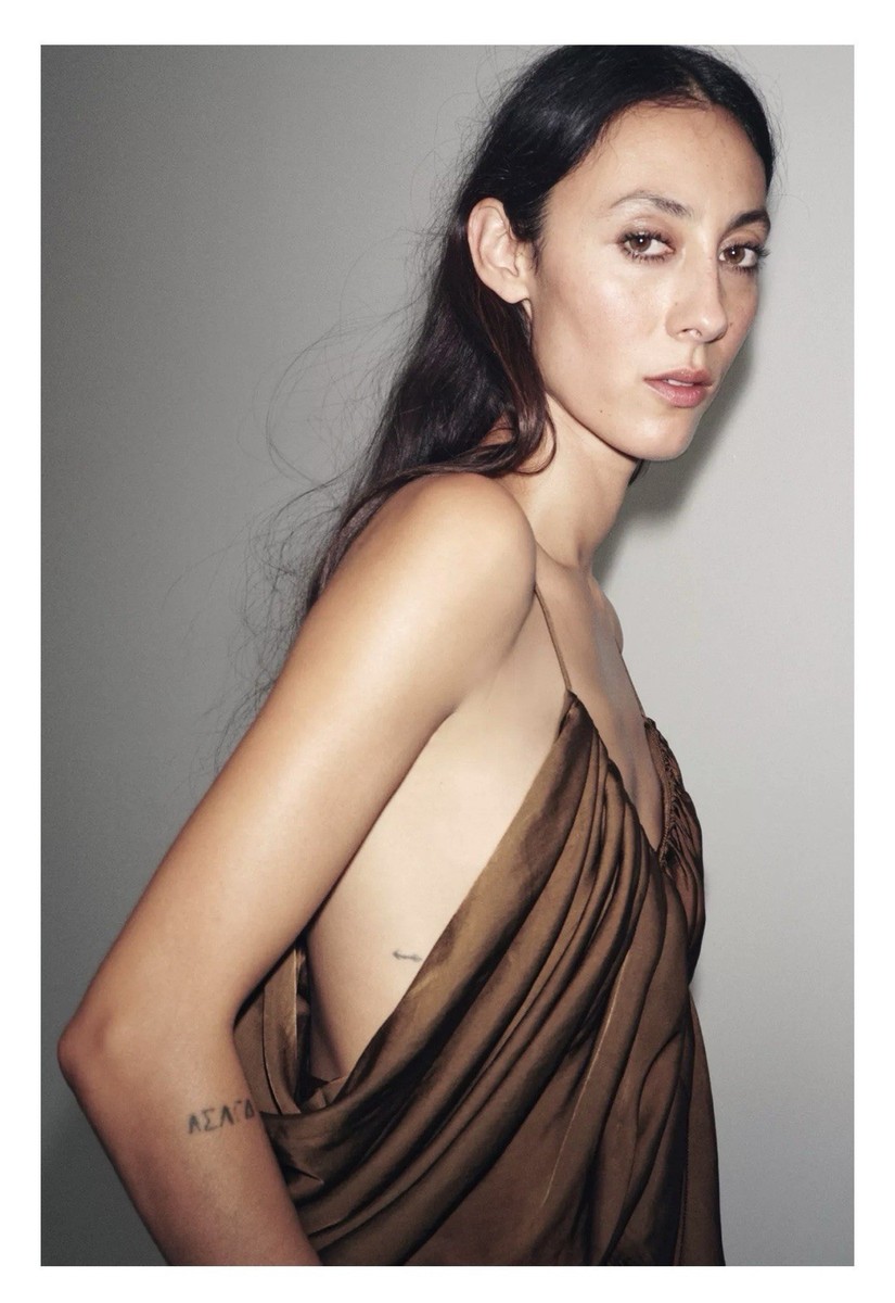 ZARA ZW COLLECTION TABACCO DRAPED SATIN EFFECT TOP XS, M, NWT