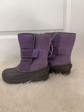 Cat Jack Kids Purple and Gray Winter Boots - Size 13 NWT NO BOX