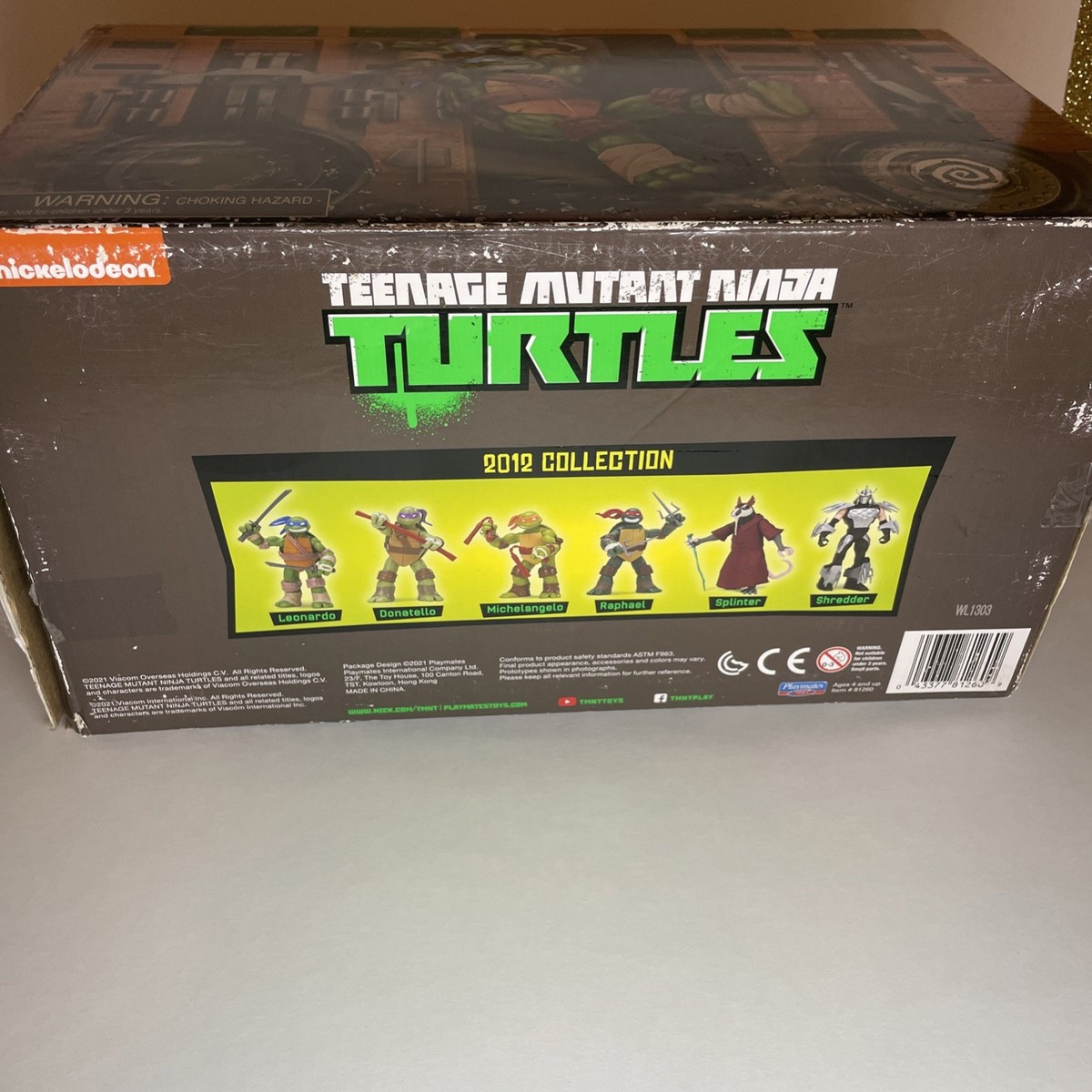 2012 Playmates Teenage Mutant Ninja Turtles 2012 Figure Collection