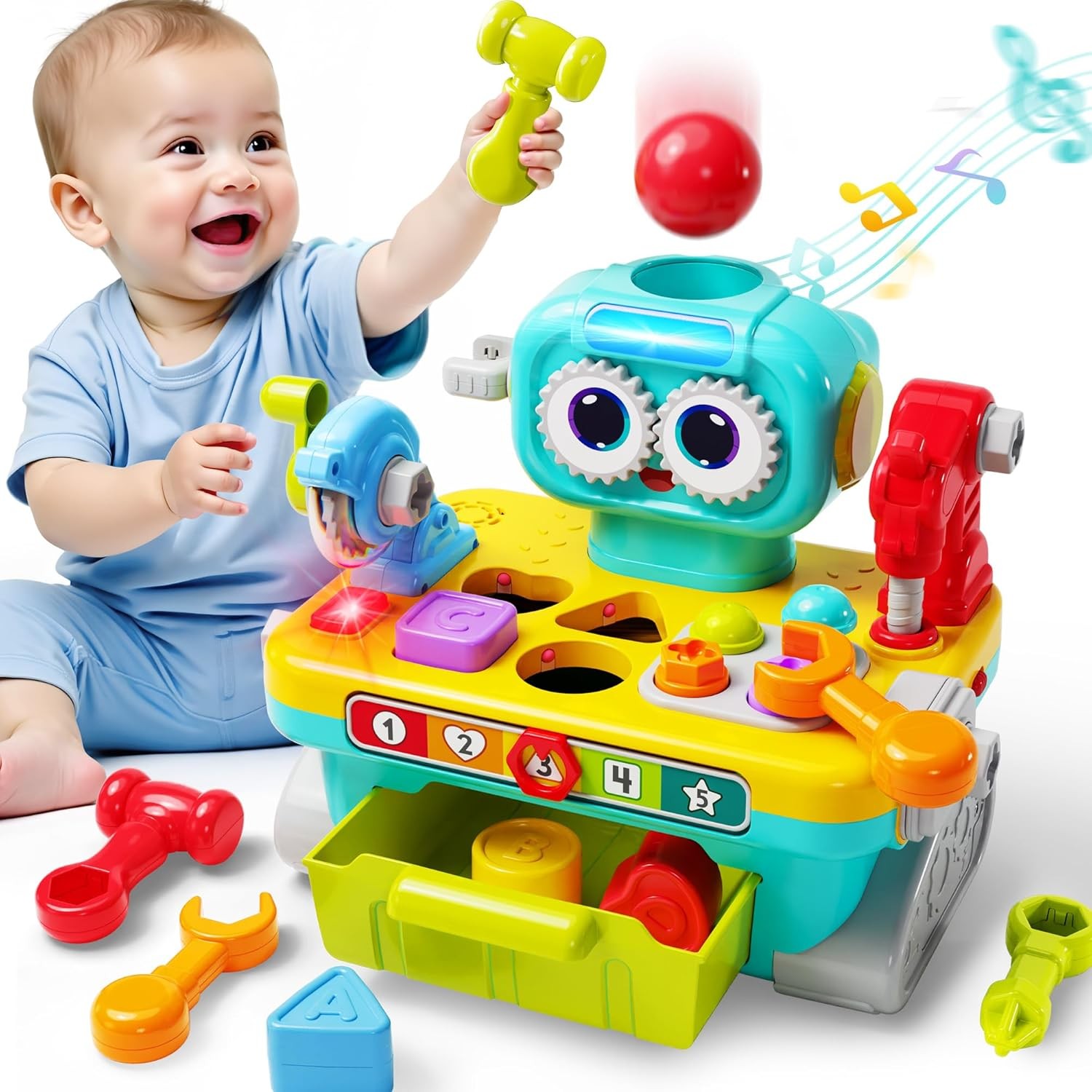 For One Year Old Boys, Baby Pretend